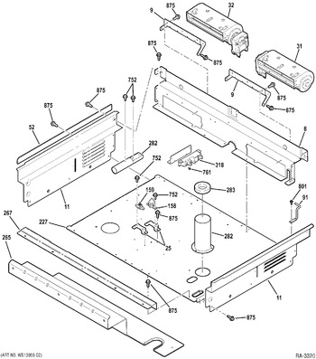 Diagram for ZET938SM1SS