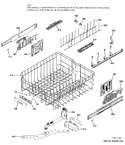 Diagram for Upper Rack Assembly