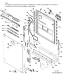 Diagram for Escutcheon & Door Asm