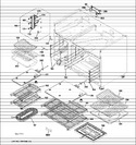 Diagram for Oven Cavity Parts