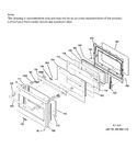 Diagram for Large Door Assembly