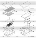 Diagram for Grill & Griddle Assembly