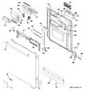 Diagram for Escutcheon & Door Asm