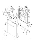 Diagram for Door & Escutcheon