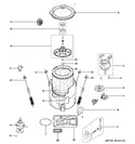 Diagram for Tub & Motor