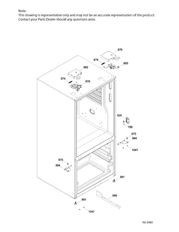 Diagram for WCXH214H0WW