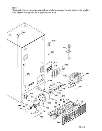 Diagram for WCXH214H0WW