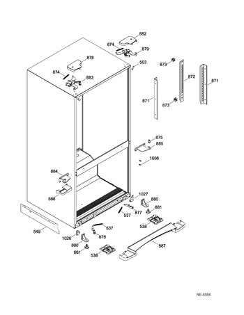 Diagram for RCBS787DN2WW