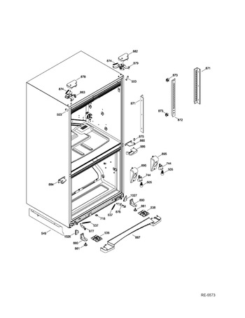 Diagram for PW9000SF1SS