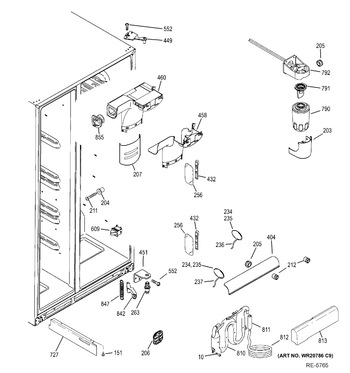 Diagram for PSE26KGECEWW