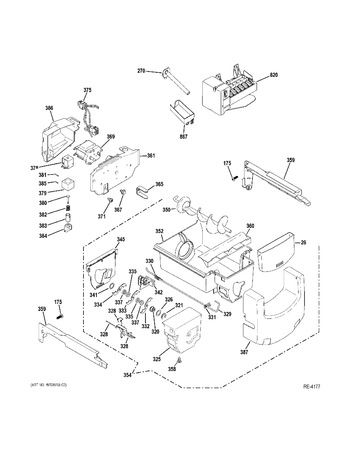 Diagram for PSE26KGECEWW