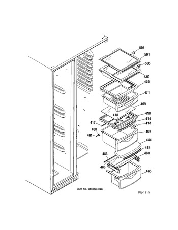 Diagram for PSE26KGECEWW