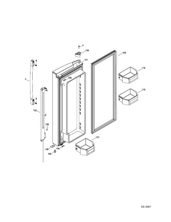 Diagram for PNR22LGEAFWW