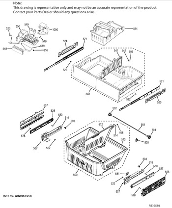 Diagram for PFE28RSHESS