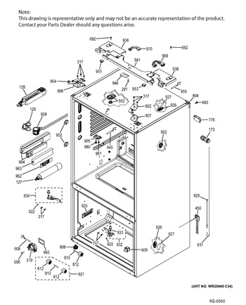 Diagram for PFE28RSHESS