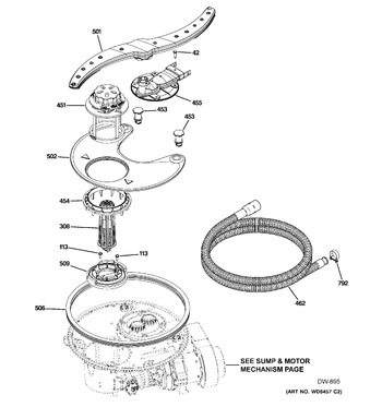 Diagram for PDWT580V50SS