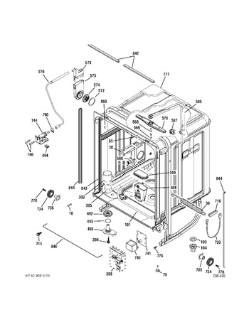 Diagram for PDWT580P00SS