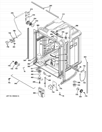 Diagram for PDWT380R30SS