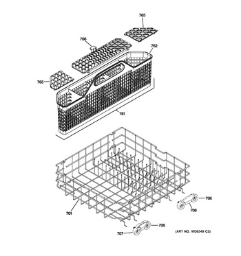 Diagram for PDWT280V50SS