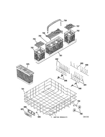 Diagram for PDW9980L00SS