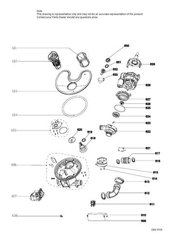 Diagram for PDW8900N00WW