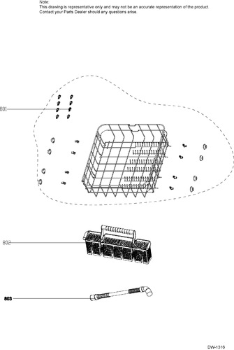 Diagram for PDW8900N00WW