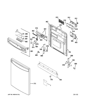 Diagram for PDW8211N00BB