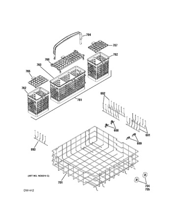 Diagram for PDW7912N00WW