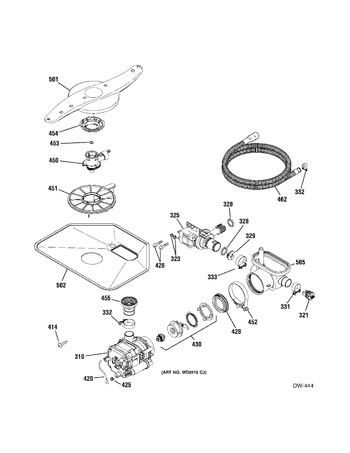 Diagram for PDW7912N00WW