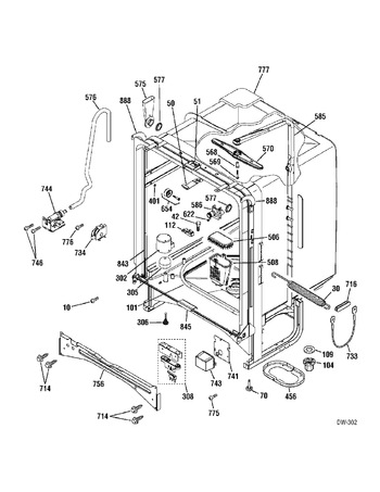 Diagram for PDW7712N00BB