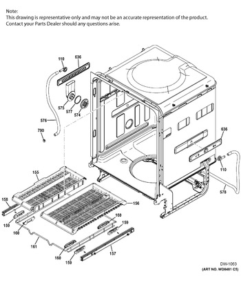 Diagram for PDT760SSF1SS