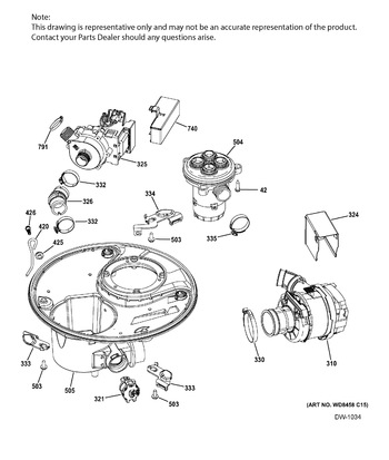 Diagram for PDT750SSF7SS