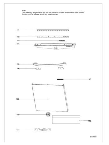 Diagram for PDT660SGF2WW