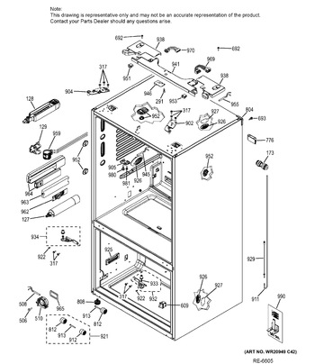 Diagram for PDT660SGF0WW