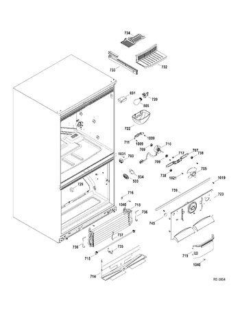 Diagram for PCT7050SF4SS