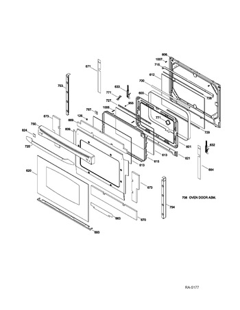 Diagram for PCS968DR4WW