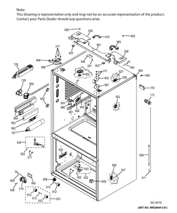 Diagram for PCS940DF3WW