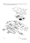 Diagram for Control Panel & Cooktop