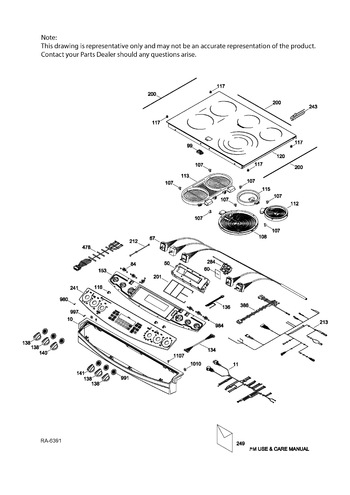 Diagram for PCS940DF3WW