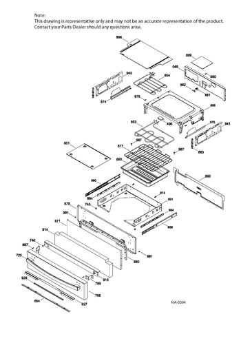 Diagram for PCS940DF3WW