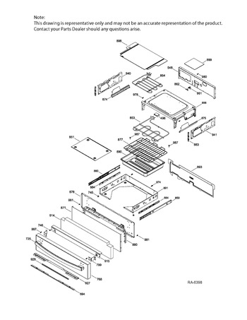 Diagram for PCS940DF2WW