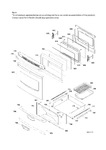 Diagram for Door & Drawer Parts