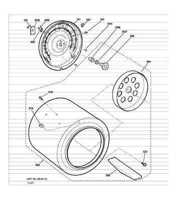 Diagram for PCKS443EB2WW