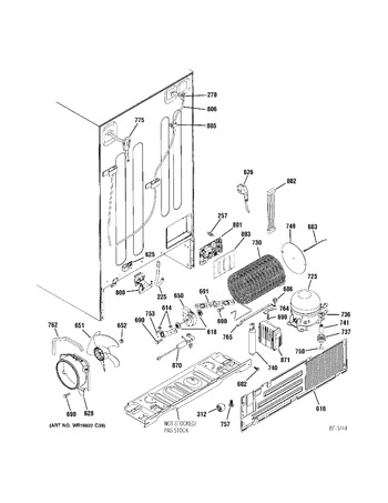 Diagram for PCKS443EB0WW