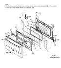 Diagram for Lower Door