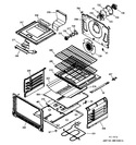 Diagram for Lower Oven