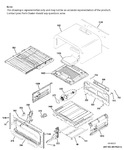 Diagram for Upper Oven