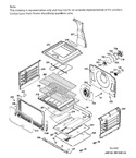 Diagram for Lower Oven