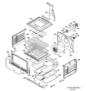 Diagram for Lower Oven