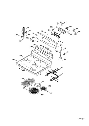 Diagram for PCB980DF1WW